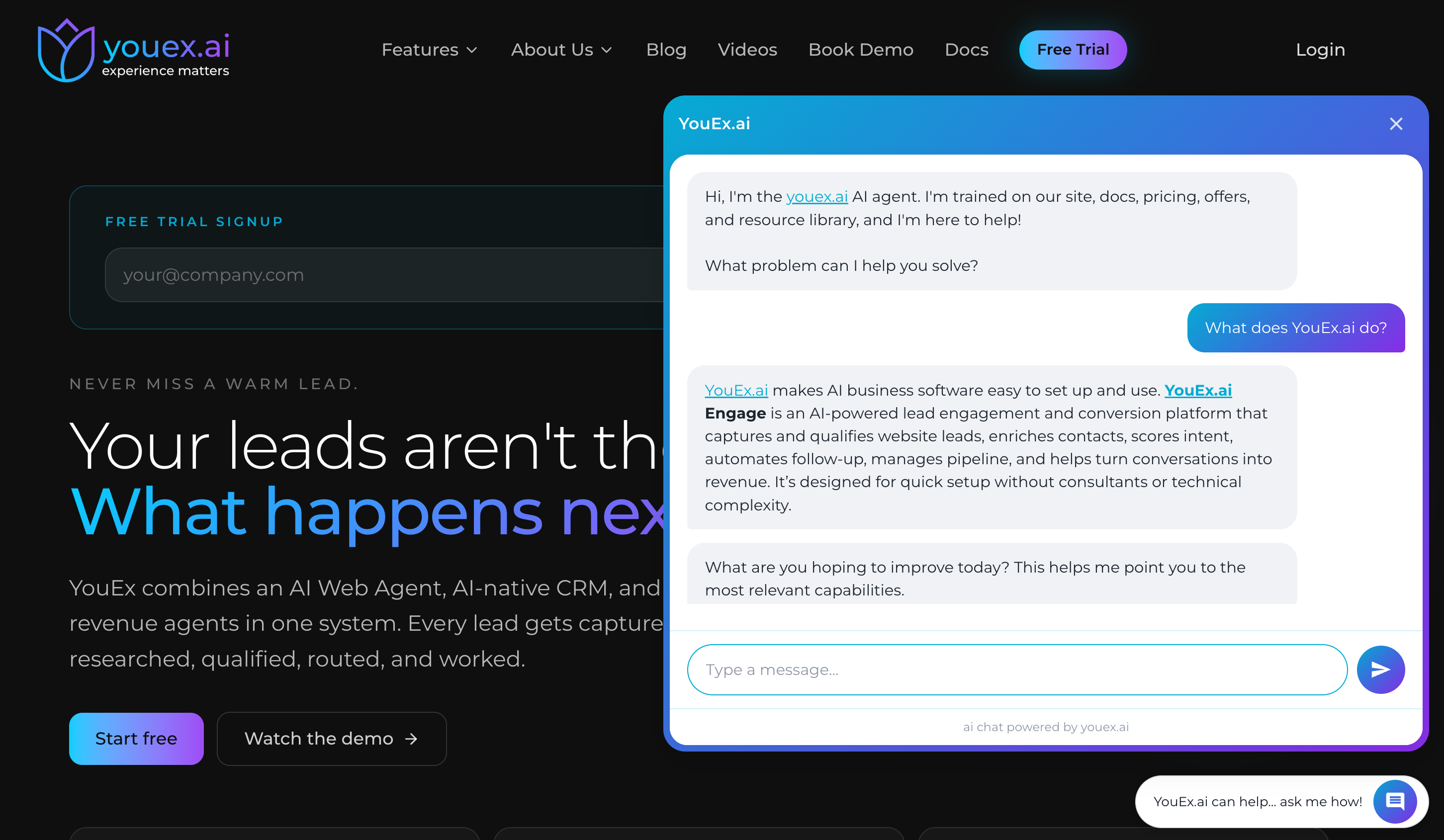 YouEx.ai preview