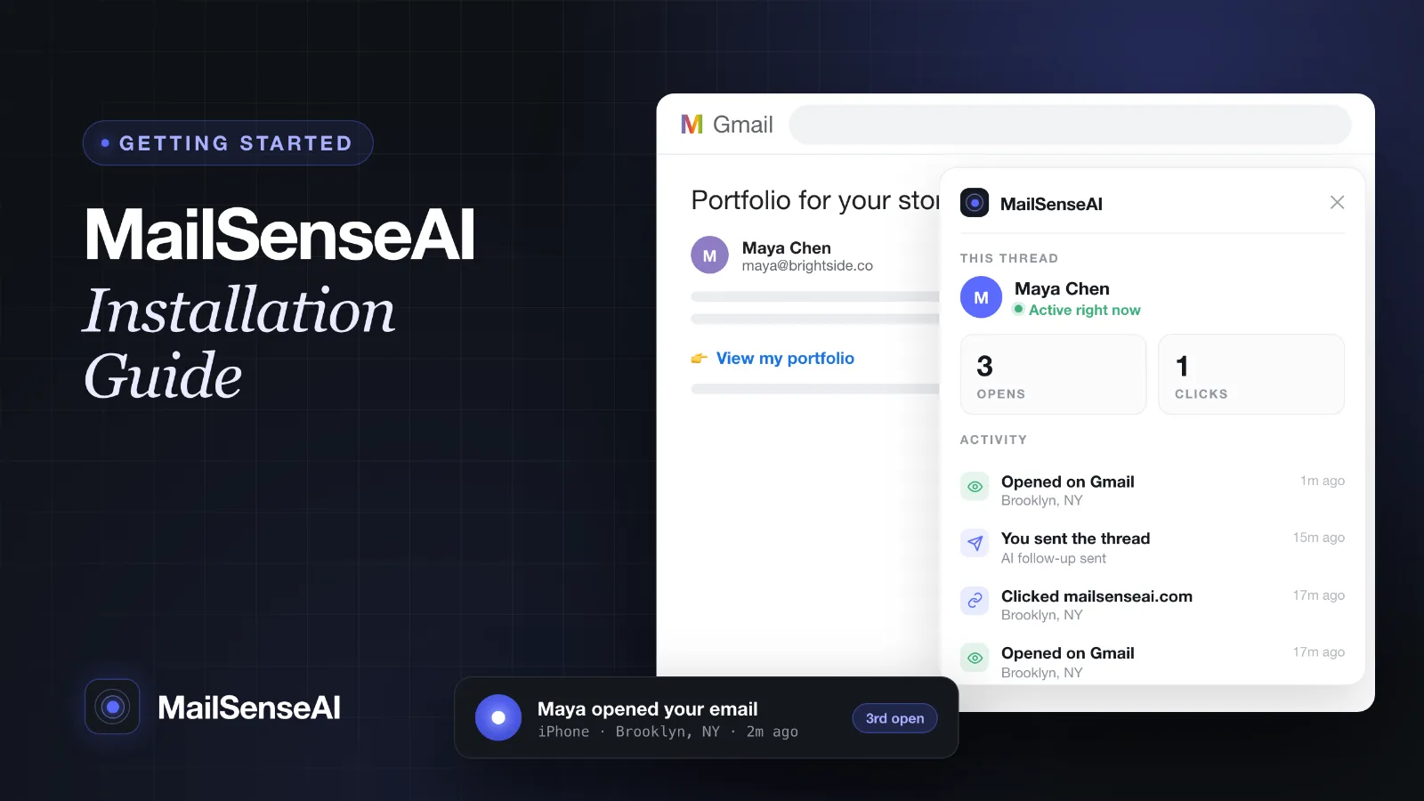 MailSenseAI preview