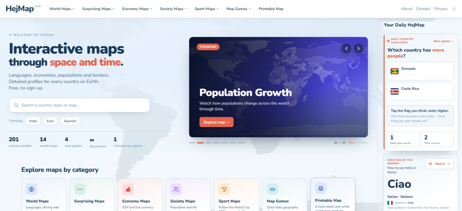 HejMap.com preview