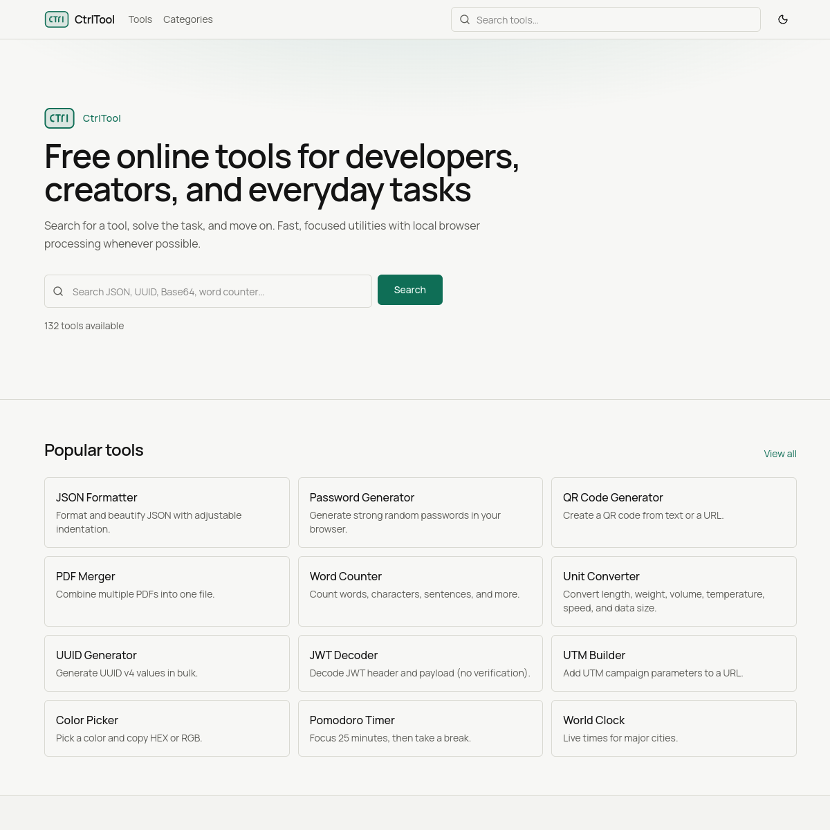CtrlTool preview