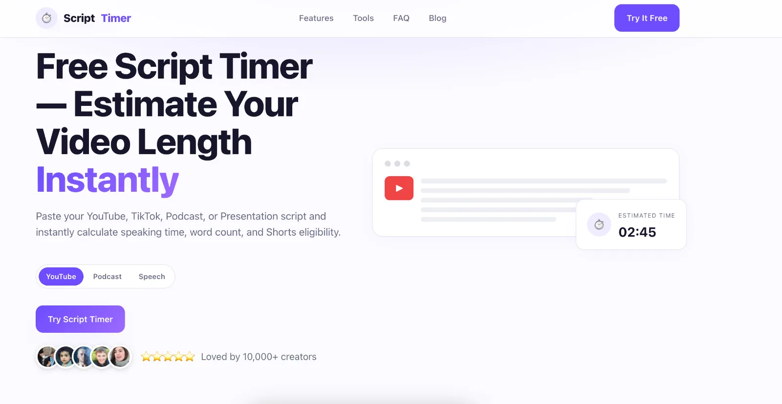 ScriptTimer preview