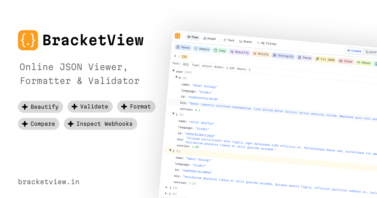 BracketView preview