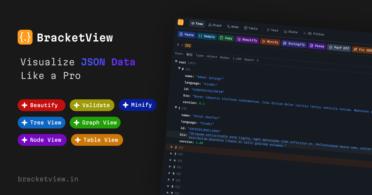 BracketView preview