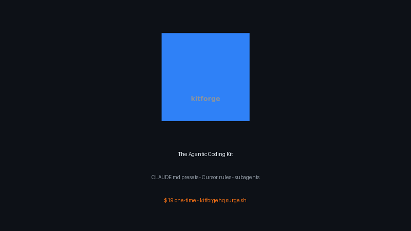 The Agentic Coding Kit preview