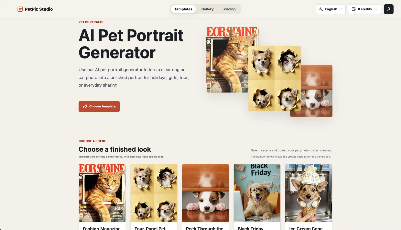 PetPic Studio preview