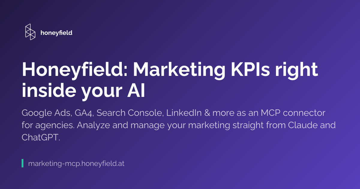 Honeyfield Marketing MCP preview