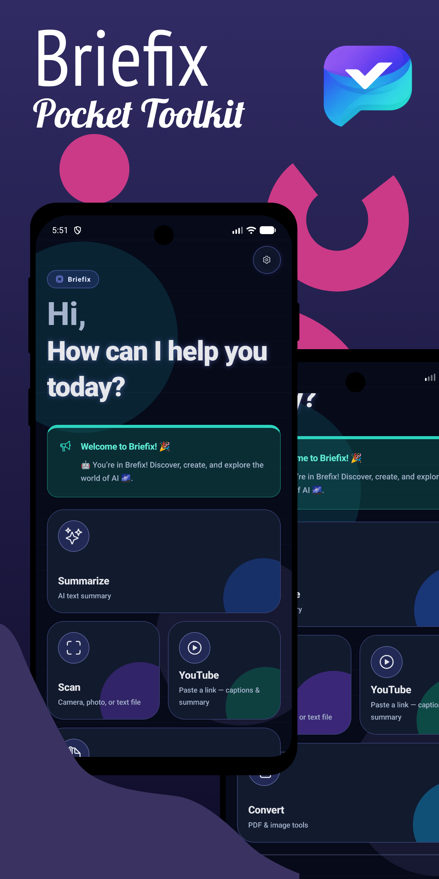 Briefix preview