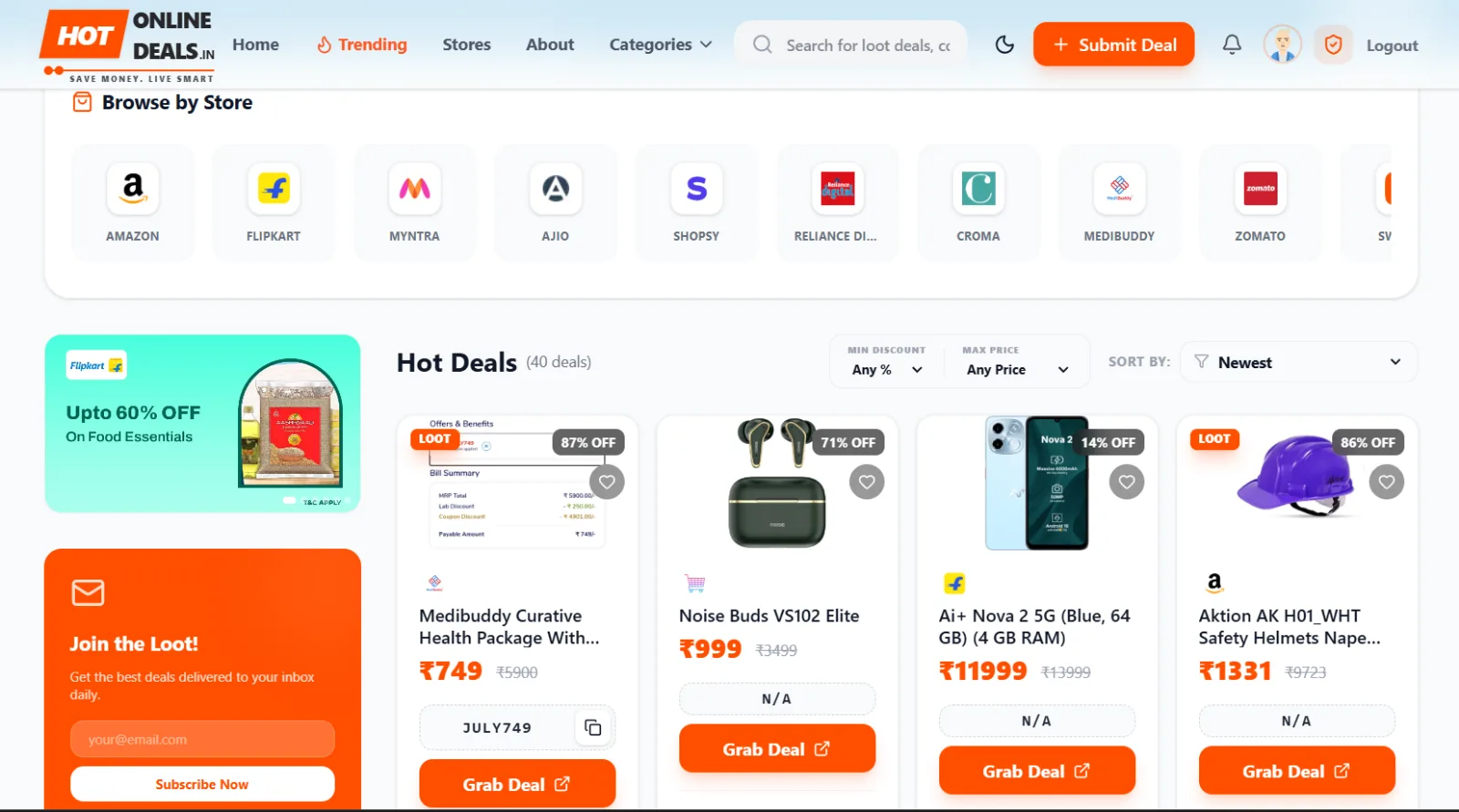 HotOnlineDeals preview