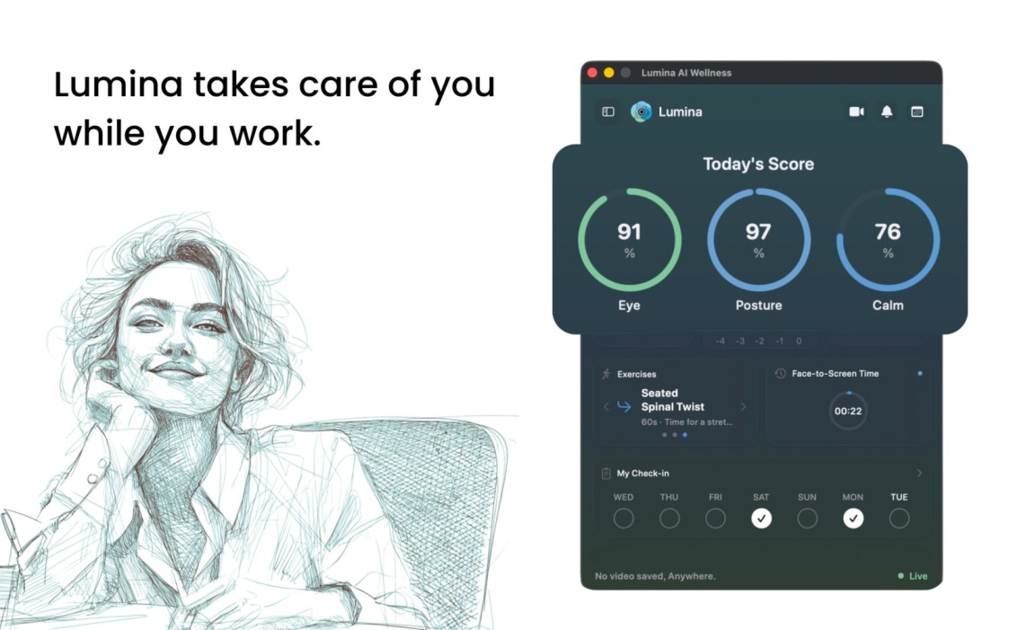 Lumina AI Wellness preview