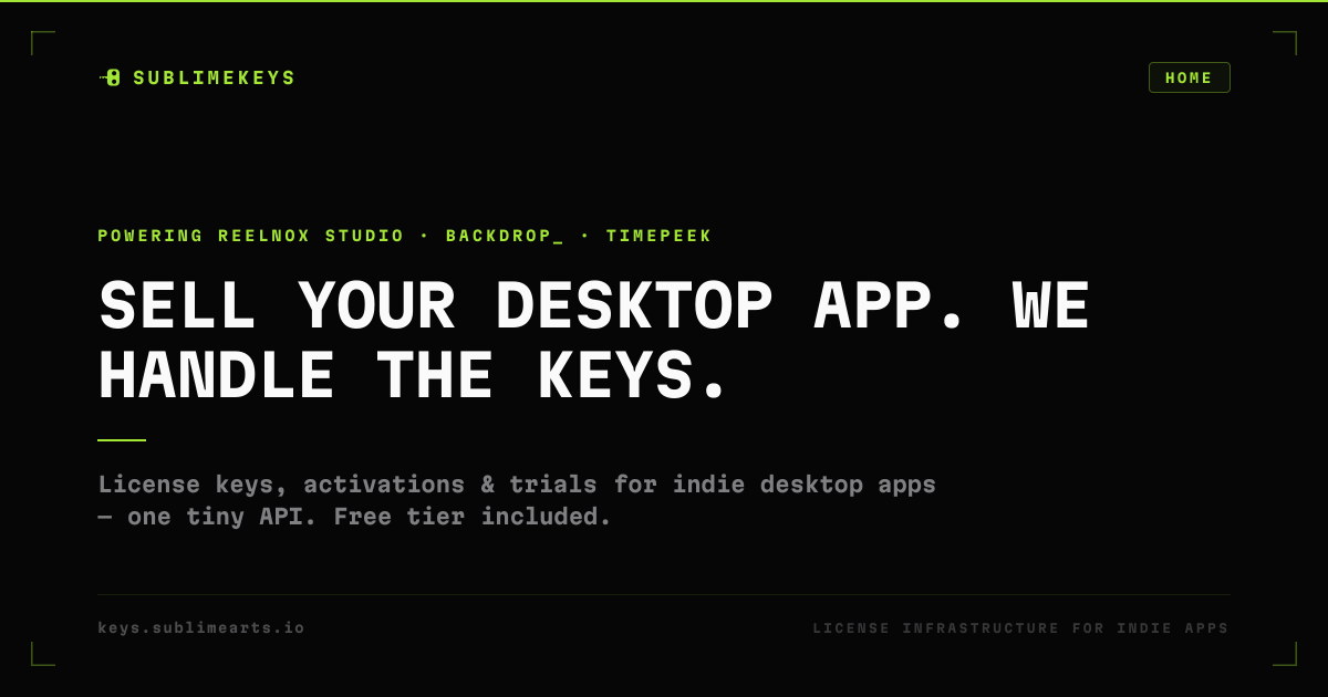 SublimeKeys preview